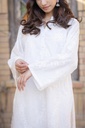 Extra image for White Emroidered Kurta