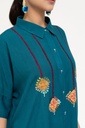 Extra image for TURQUOISE DREAMWEAVE KAFTAN