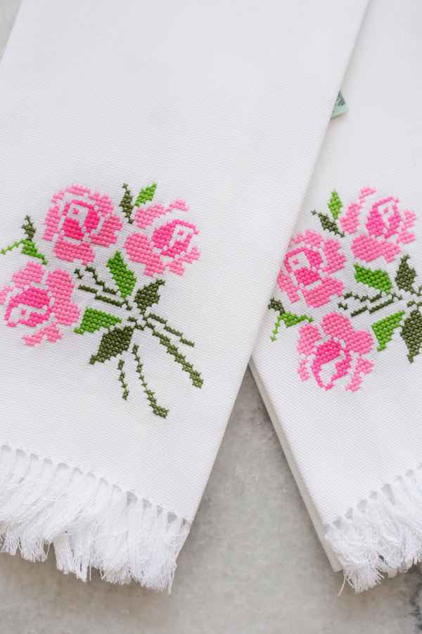 Extra image for Rosy Guest Towel