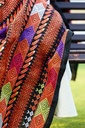 Extra image for Prismatic - Jisti phulkari shawl