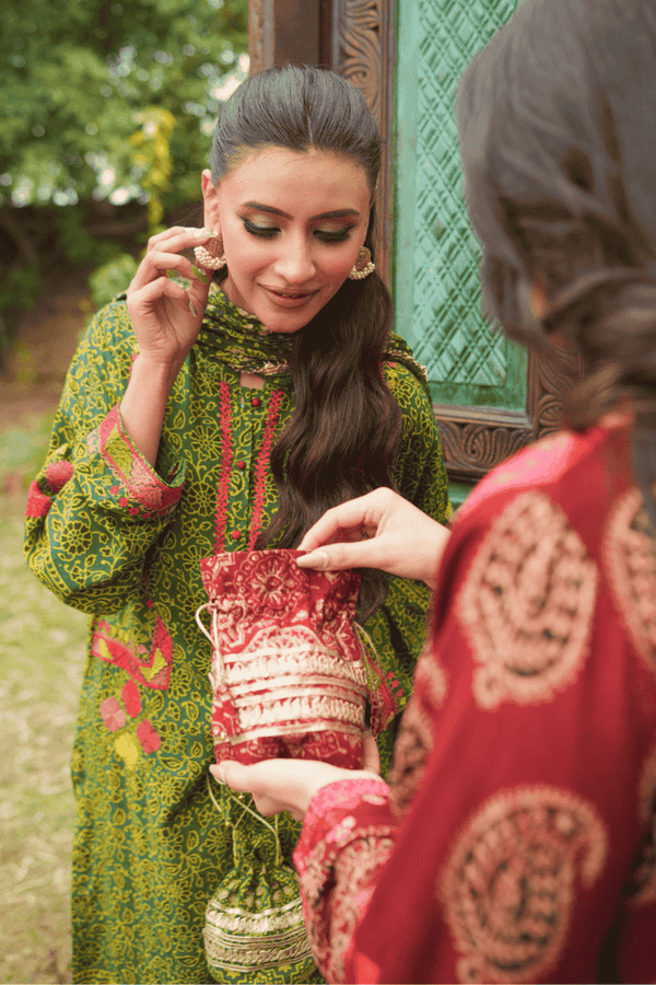 Extra image for Phulkari Bahaar Pouch