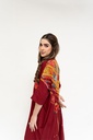 Extra image for MAROON HANDLOOM KAFTAN
