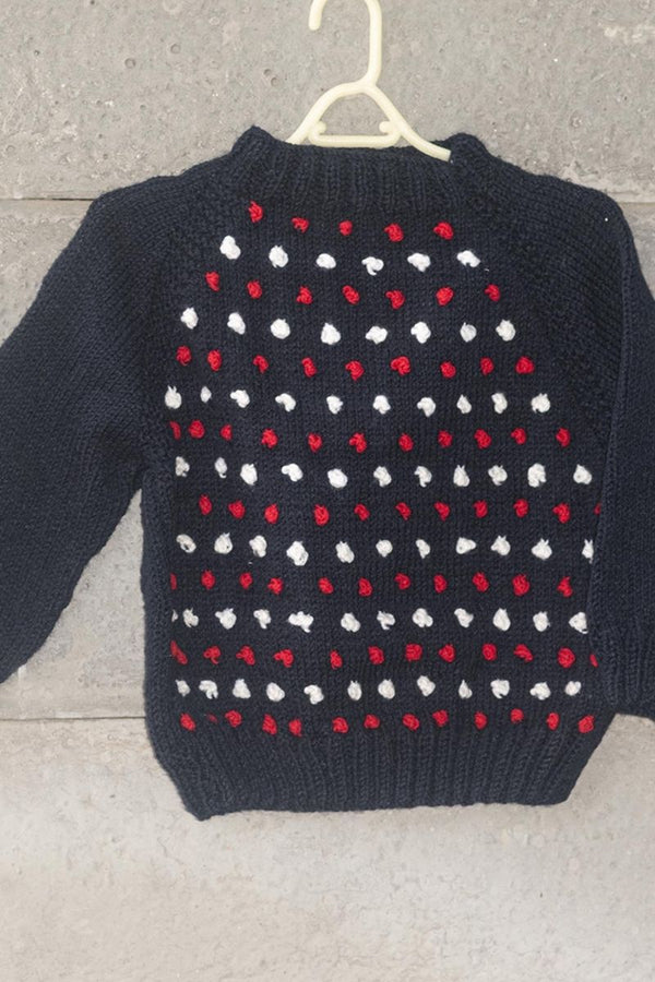 Extra image for Knitting Raglan - Navy Blue