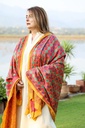 Extra image for Glistening - Jisti phulkari shawl