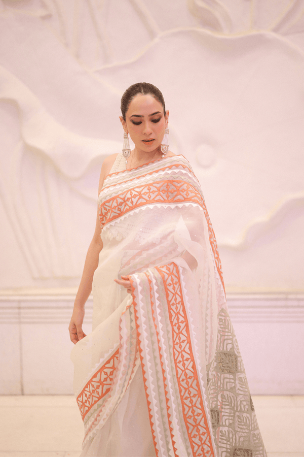 Extra image for Bronze Twilight Saree