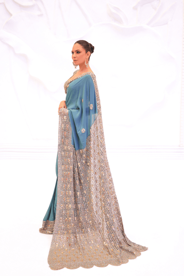 Extra image for Azure Royale Saree