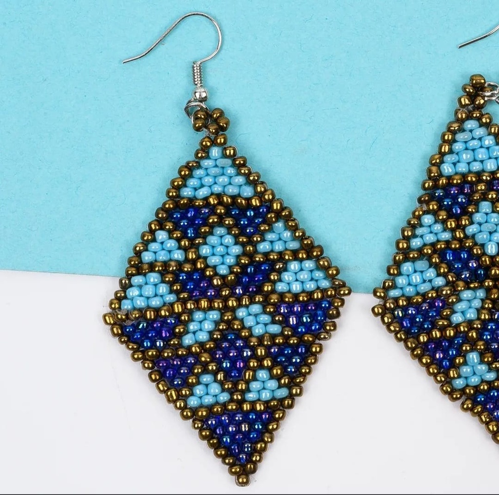 ethnic, Beaded Ear ring