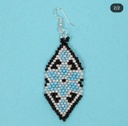 Brick Beaded Earring