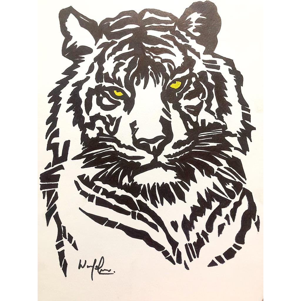 Tiger sketch