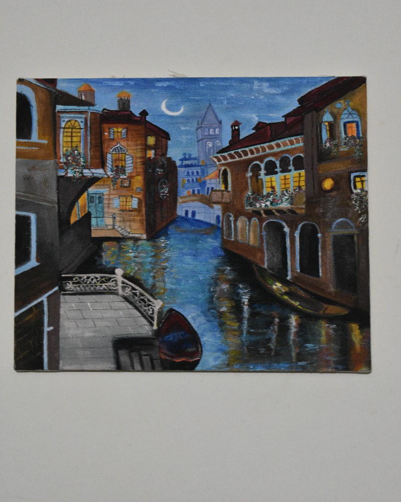 Venice street painting