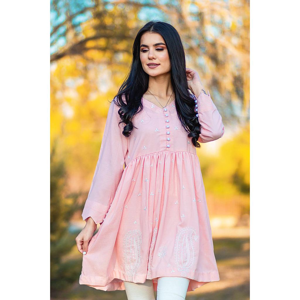 Sakura - Hand Embroidered