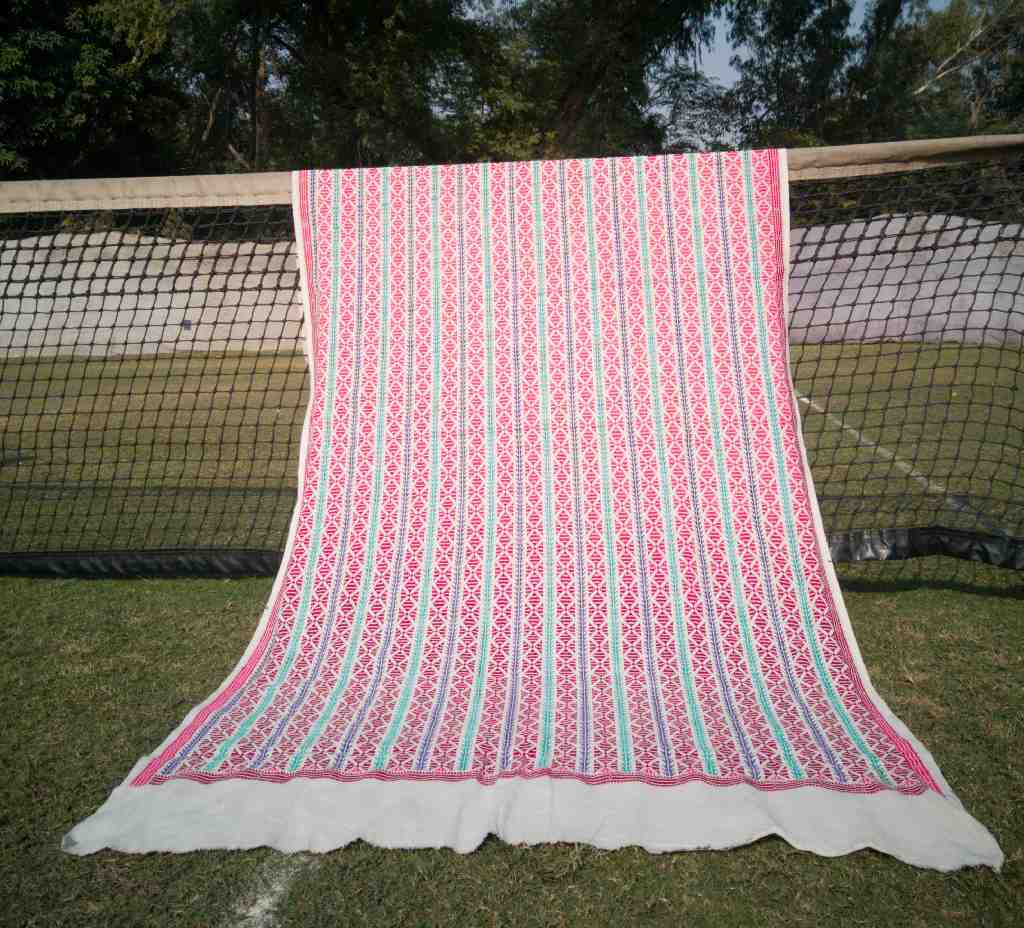 Embroidered Phulkari Shawl              