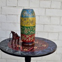Hand Painted Camel Skin Lamp