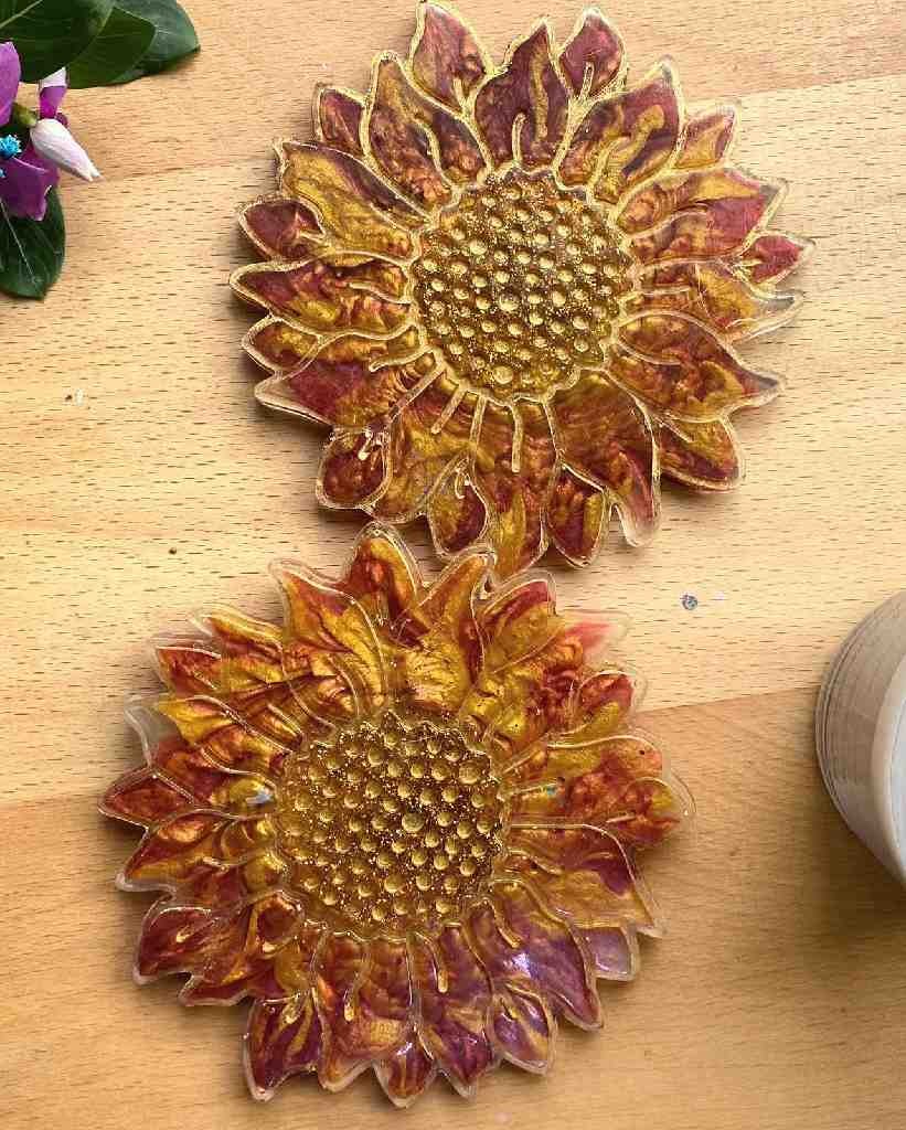 Resin Coasters (Set of 2)