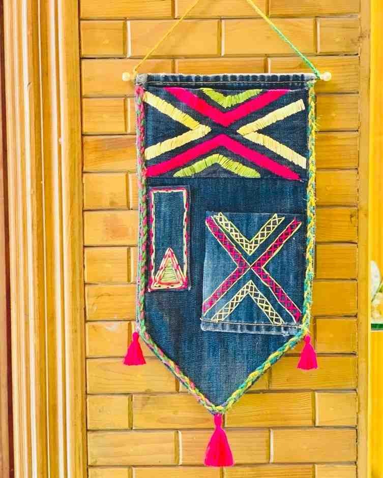 Denim Wall Hanging