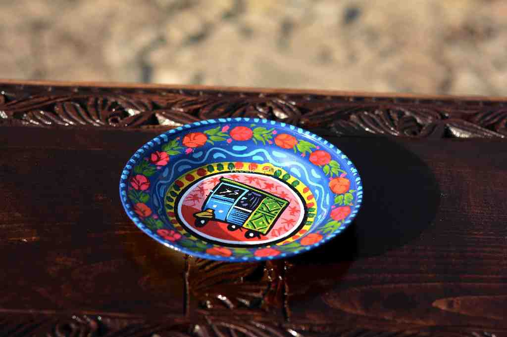 Truck Art Metal Plate