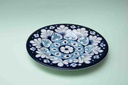Blue Pottery Dinner Plate