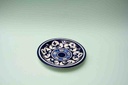 Blue Pottery Saucer Plate