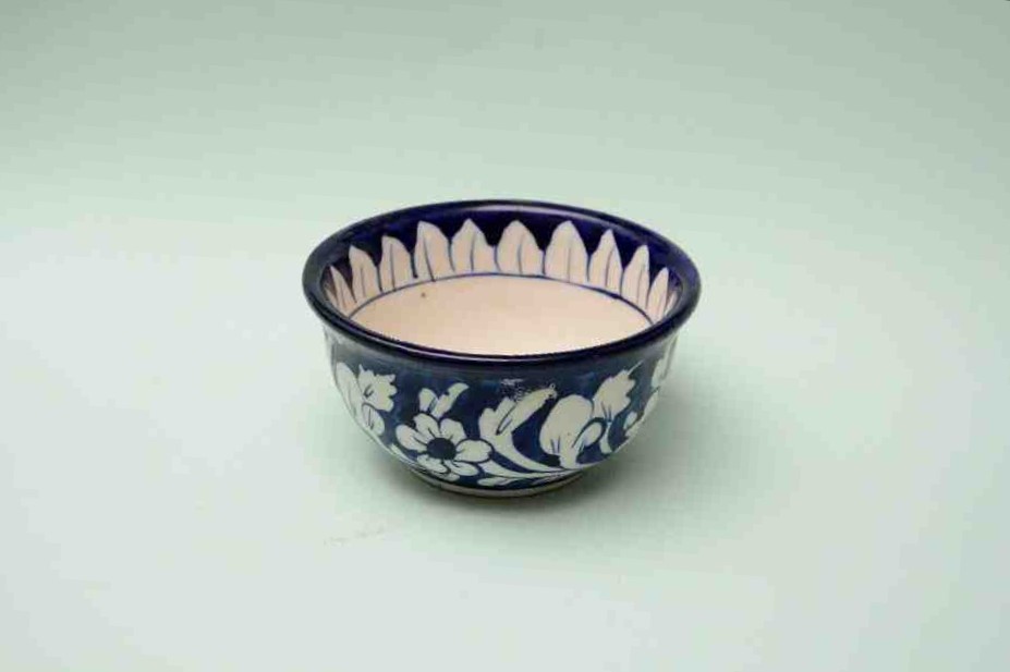 Blue Pottery Small Bowl