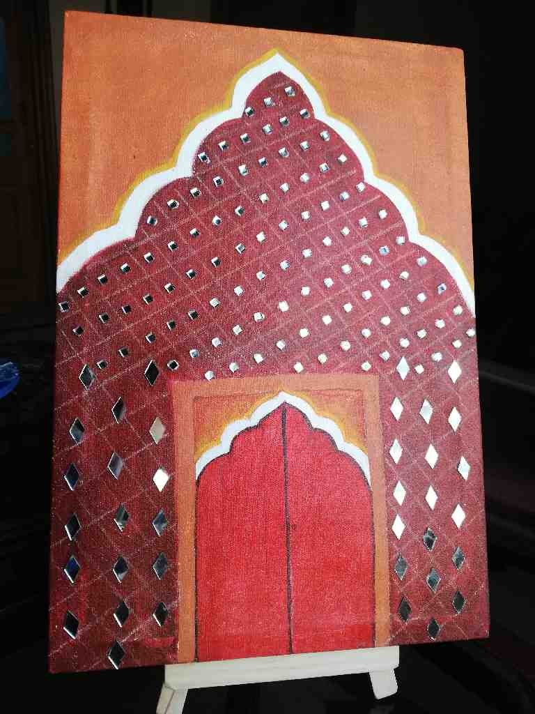 Canvas Painting(Mehrab)