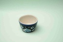 Blue Pottery Butter Cup