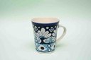 Blue Pottery Mug