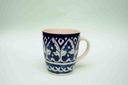 Blue Pottery Mug