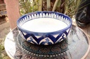 Blue Pottery Large Bowl
