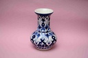Blue Pottery Medium Flower Vase