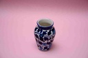 Blue Pottery Small Flower Vase
