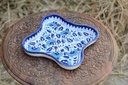 Blue Pottery Star Shape Serving Dish