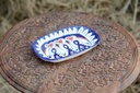 Blue Pottery Dry Fruit Dish