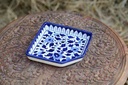 Blue Pottery Dry Fruit Serving Tray