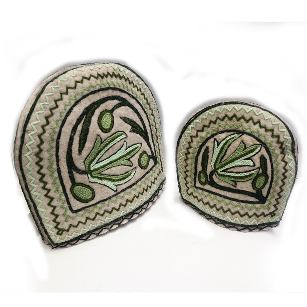Hand Embroidery Tea Cozy set
