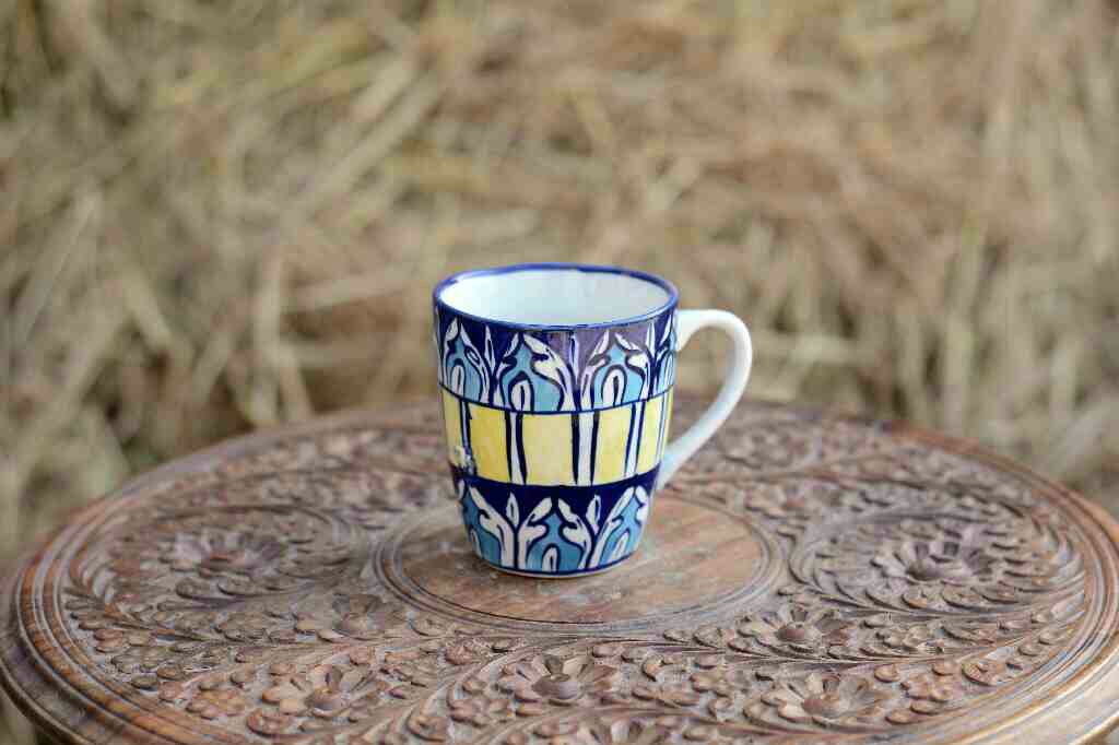 Blu Pottery Mug