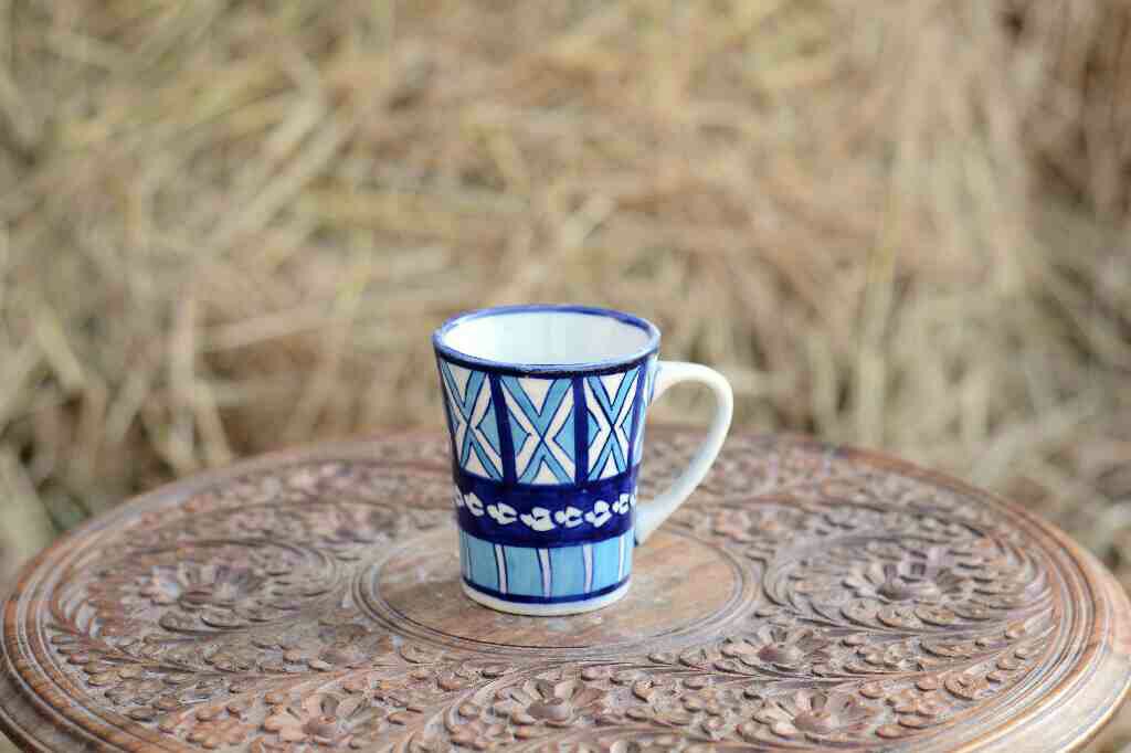 Blu Pottery Mug