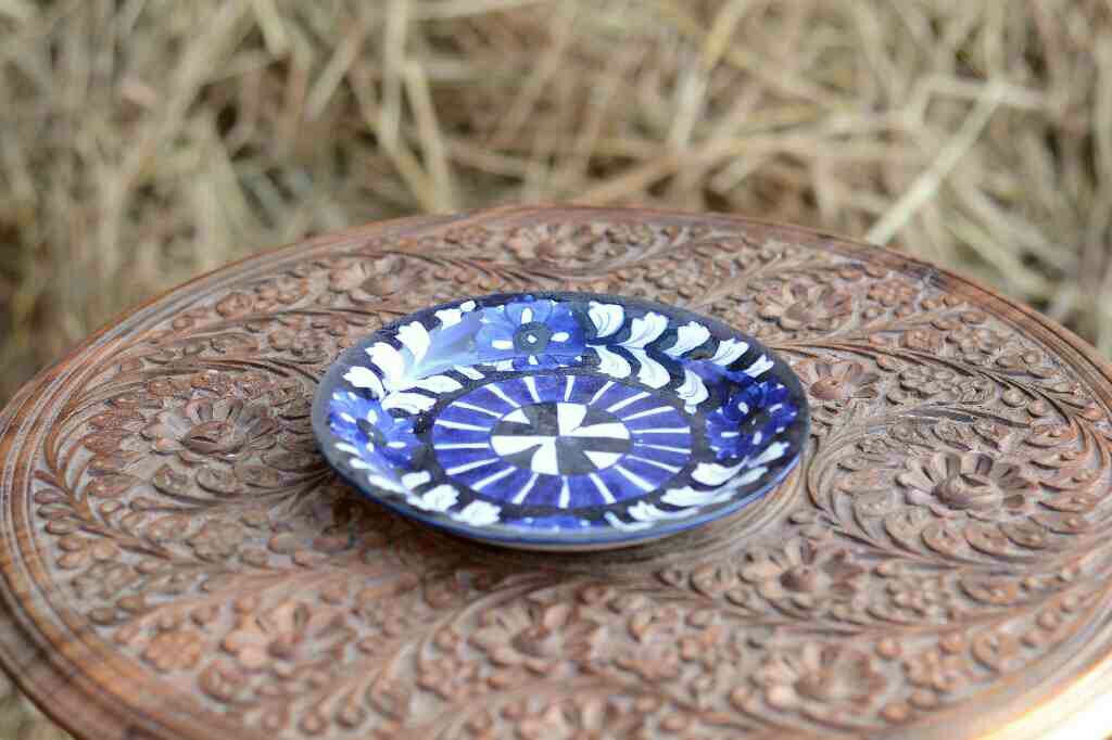 Blue Pottery Quarter Plate