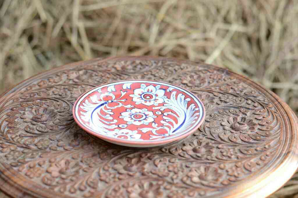 Blue Pottery Quarter Plate