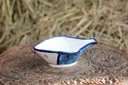 Blue Pottery Fish Design Raita Bowl
