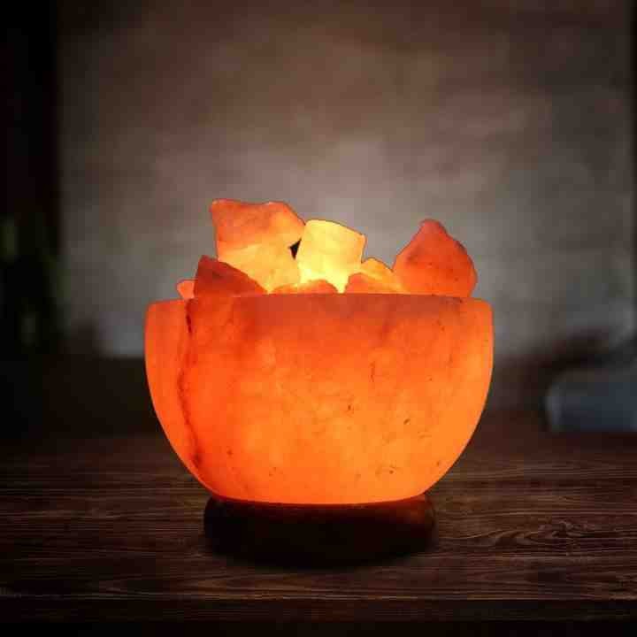 Himalayan Pink Salt Lamp (Bowl shape)