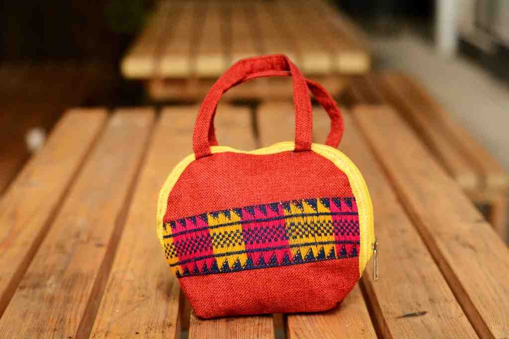 Hazara Phulkari Embroidered Handbag