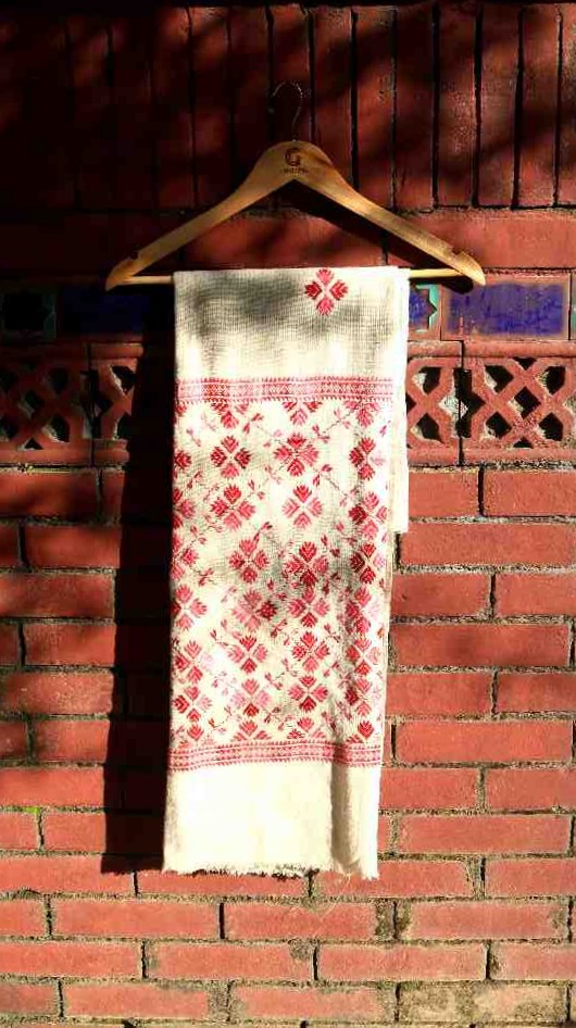 Embroidered Phulkari Shawl