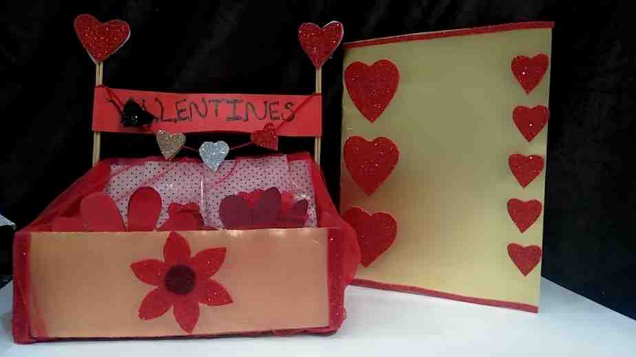 Golden Red Chocolates Box