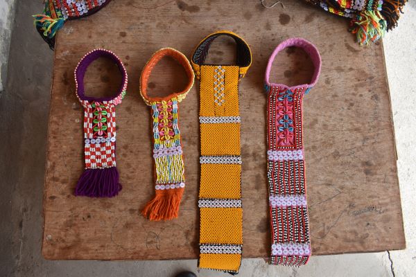 Kalashi traditional female cap