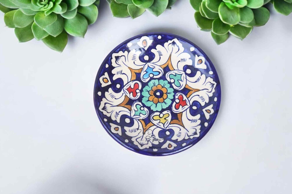 Blue Pottery Quarter Plate