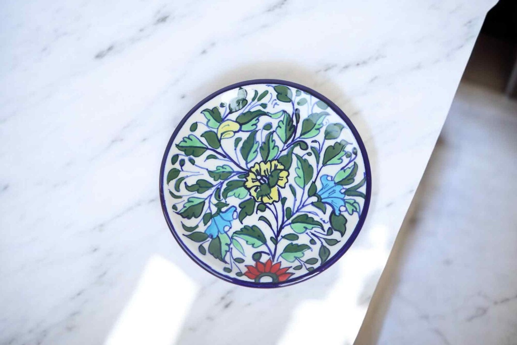 Blue Pottery Quarter Plate