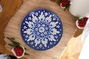Blue Pottery Quarter Plate