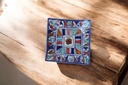 Blue Pottery Square Plate