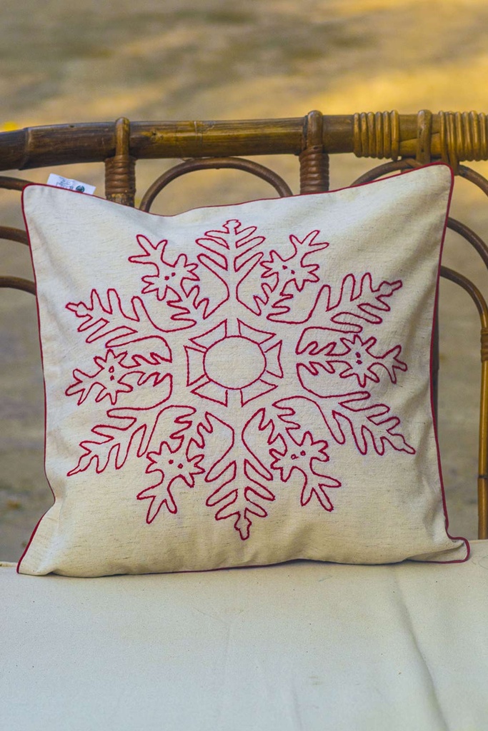 Embroidered Cushion Case