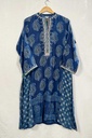 Cobalt Blue Ajrakh